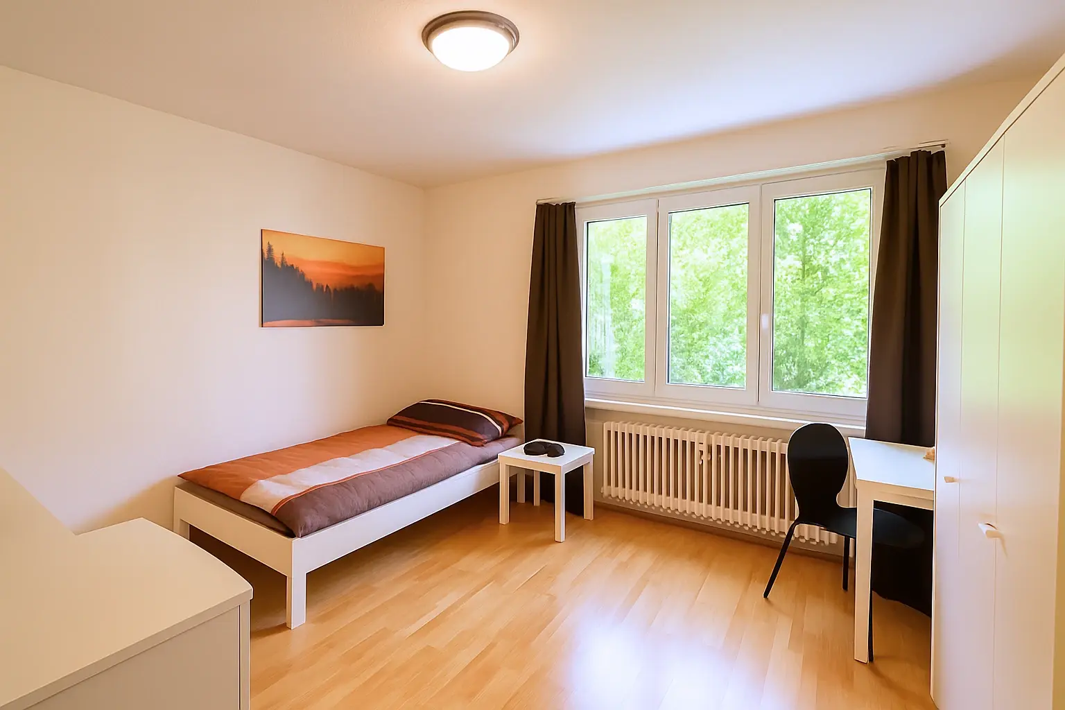 Möbliertes WG-Zimmer an der Tirolerweg in Zug zur Miete